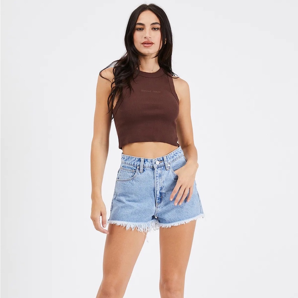 NWT Abrand Denim Shorts - Picture 2 of 8